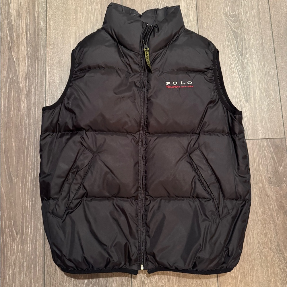 Down feather vest